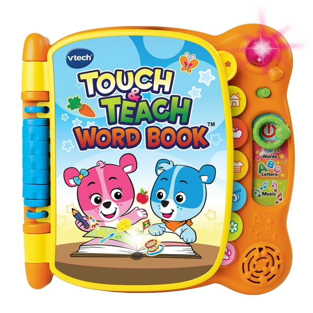 VTech Touch and Teach Word Book Featuring More Than 100 Words
