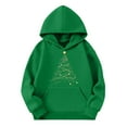 thumbnail image 2 of Kids Christmas Hoodies Christmas Hoodie for Kids Girls Boy Christmas Hoodies Long Sleeved Christmas Printed Round Neck Children's Hooded Sweatshirt for Boys and Girls Hoodies, 2 of 3