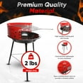 thumbnail image 4 of GasOne Portable Charcoal Grills - Portable Grill for BBQ - 14D x 18H, 4 of 8