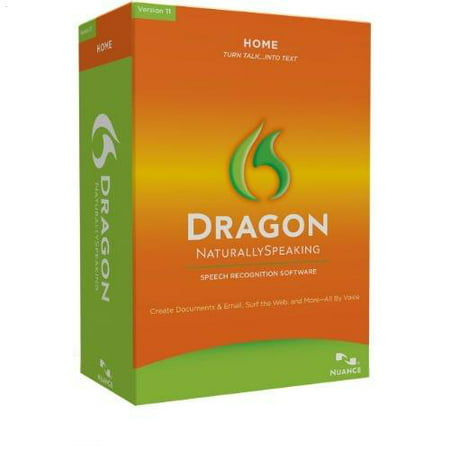 Nuance Dragon NaturallySpeaking 11 Home Software