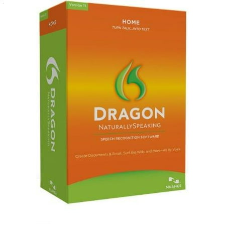 Nuance Dragon NaturallySpeaking 11 Home Software (Best Voice Recognition Api)