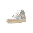 thumbnail image 4 of JORDAN GRADE SCHOOL Air Jordan 1 Mid GS "Pink Oxford" DZ5361 100 from Stadium Goods, 4 of 8