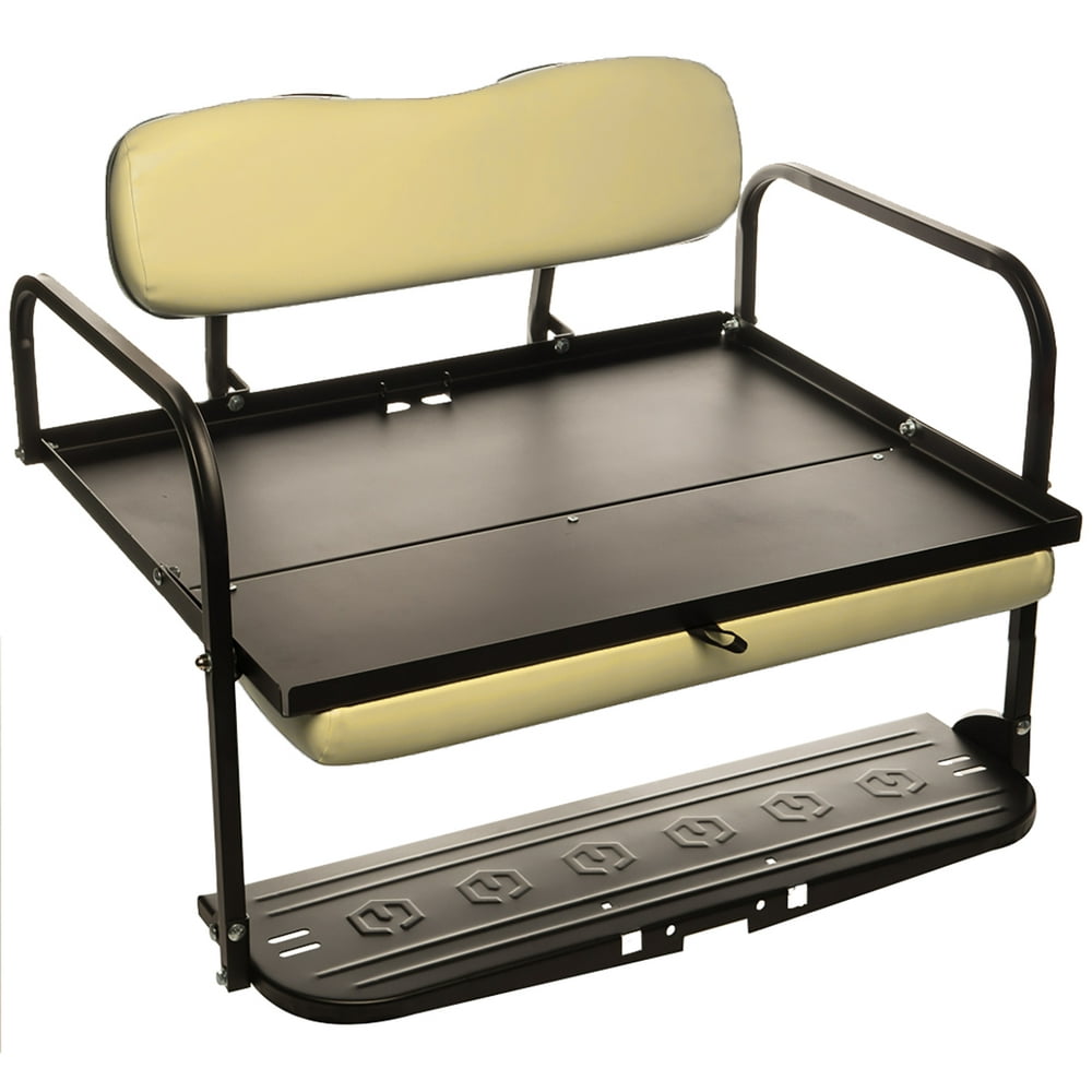 Ivory Yamaha Golf Cart G2 and G9 'Classic' Rear Flip Seat Ivory (G2