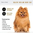 thumbnail image 6 of Chew + Heal (60 Count) Salmon Oil for Dogs - Soft Chew Omega Treats for Skin and Coat, 6 of 8