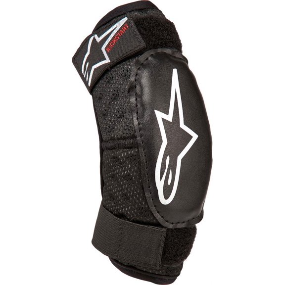 Alpinestars Bionic Action Kickstart Youth Elbow Guards Red/Black 7/9