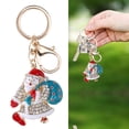 thumbnail image 4 of Keyring,  Keychain Pendant, Exquisite And Classic Design Cartoon  For DIY Christmas Keychain Decor Various Decorations, 4 of 8