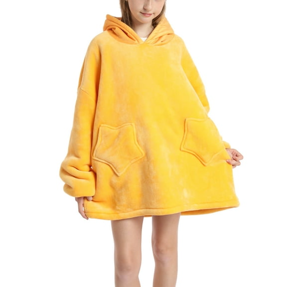 TSEXIEFOOFU Blanket Hoodie, Oversized Wearable Sweatshirt Blankets of Soft Sherpa Plush for Adults Women Men