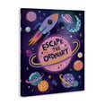 thumbnail image 4 of Stupell Industries Escape Ordinary Outer Space Astrology & Stars Painting Wrapped Canvas Art Print Wall Art, 16 x 20, 4 of 8