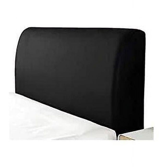 Funda de cabecera elástica a prueba de polvo para cama de 170-190 cm Negro-Becomerich