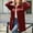 Red, variant on LSLJS Women Fashion Winter Coat Long Sleeve Solid Color Faux Shearling Oversized Jacket