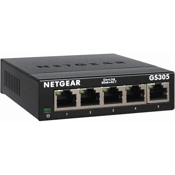 5-Port Gigabit Ethernet Unmanaged Network Switch (GS305)