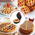 thumbnail image 2 of Waffle Maker Machine for Individuals, Paninis, Hash Browns, & Other On the Go Breakfast, Lunch, or Snacks, with Easy to Clean, Non-Stick Sides, 2 of 5