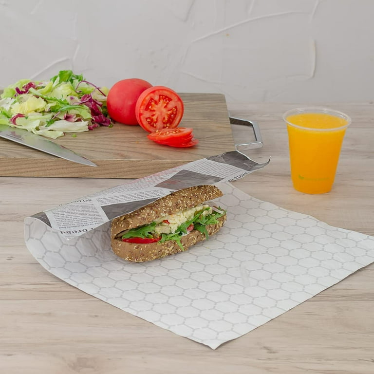 Choice 14 x 16 Insulated Foil Sandwich Wrap Sheets - 500/Pack
