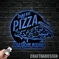 thumbnail image 4 of Craftnamesign Custom Pizzeria Sign, Pizza Sign, Shop Sign, Kitchen Decor, Personalised Gift, 4 of 5