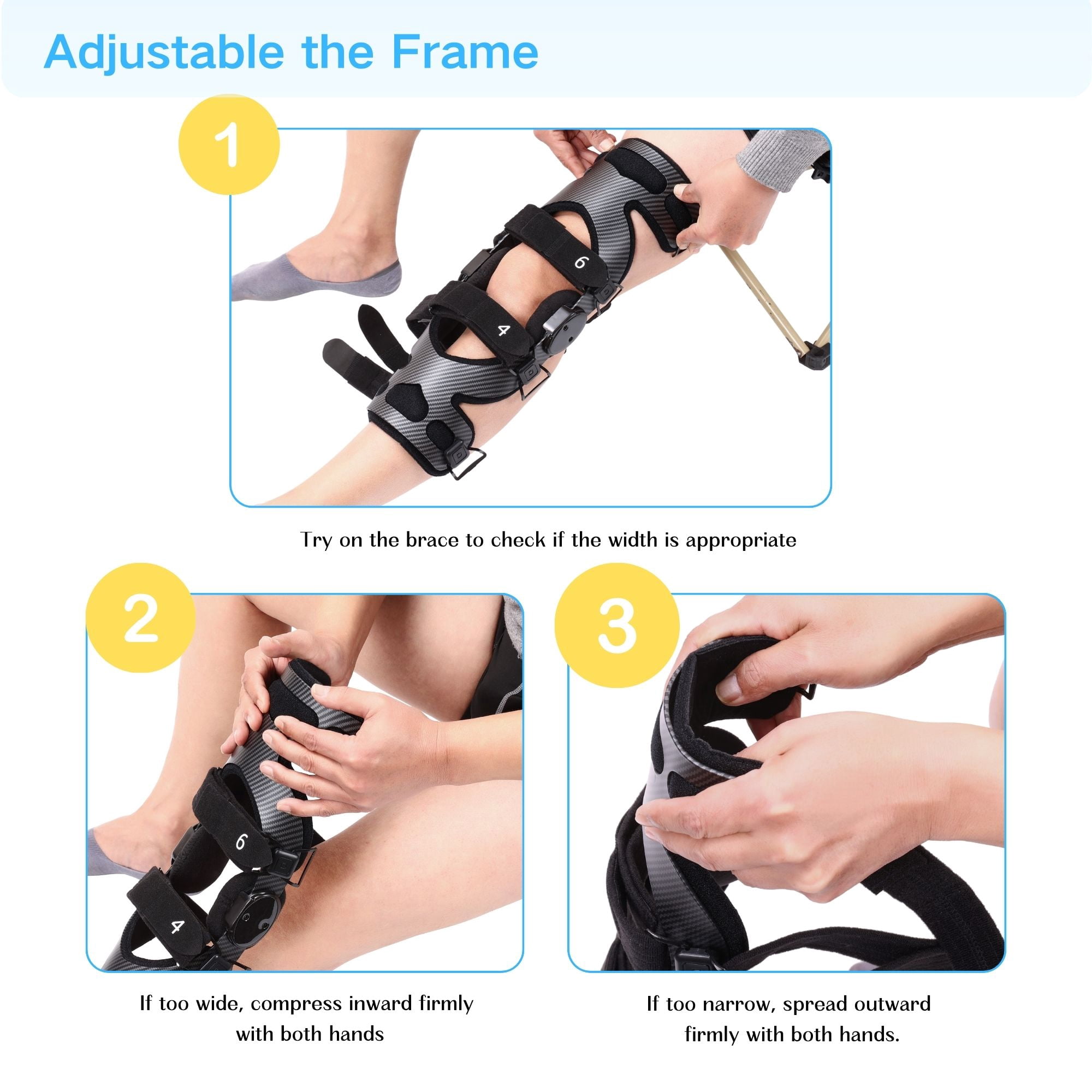 OA Unloader Knee Brace - Arthritis Pain Relief, Osteoarthritis, Bone on Bone Knee Joint Pain, Medial or Lateral Unloader Knee Brace, Knee Pain Relief for Joint Degeneration, Men & Women