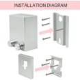thumbnail image 2 of corde Linge Extensible Avec Joint 4,2 M Rglable Corde Linge Rtractable Corde Linge Rtractable Haute Performance Fixe Au Mur D'extrieur Balcon, 2 of 5
