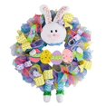 thumbnail image 1 of Easter Wreath Pendant Animal Shape Garland Ornament Festival Hanging Decoration Prop  Type 2, 1 of 10