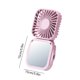 thumbnail image 4 of Xihbxyly Mini Ventilador de Mano, Recargable Por Usb, Potente Ventilador Portátil de Escritorio, con Tres Velocidades Ajustables, Ideal para Viajes, Oficina y Exteriores, Ideal para Días Calurosos de, 4 of 7