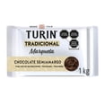 thumbnail image 1 of Turin Alta Reposteria Marqueta Cobertura de Chocolate Semiamargo 1kg, 1 of 8