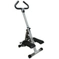 thumbnail image 1 of CoSoTower Height Adjustable Stair Stepper, Stepper Exercise Machine with Handlebar, LCD Monitor, Black, 1 of 5