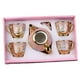 thumbnail image 5 of Juego de tazas de té de cerámica, juego de té, regalo, juego de tetera portátil fácil de usar, juego de taza de café y platillo para el hogar, 4 tazas 1 olla, 5 of 8