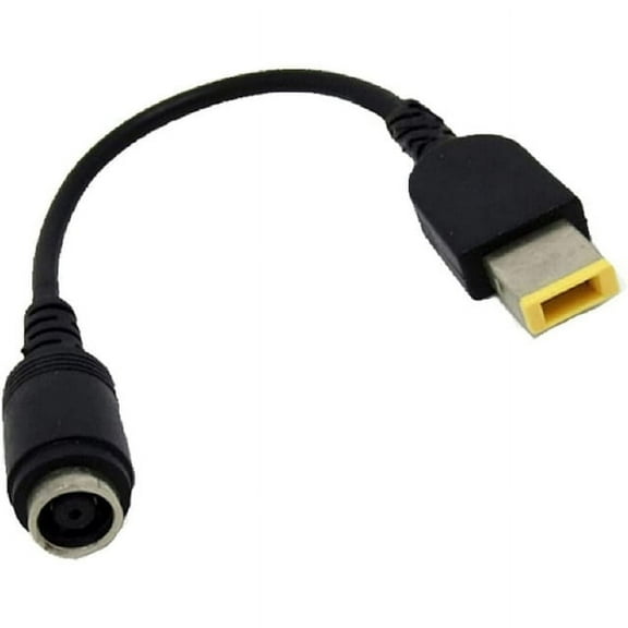 Power Converter Cable Adapter for IBM Lenovo ThinkPad S1 Yoga 20CD 20C0 Series 12.5" Ultrabook / Tablet Laptop Notebook PC and AC/DC Power Supply Connector (Length: 7")