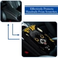 thumbnail image 5 of Pixel Dog Soft Comfortable Furry Printed 12.5x8.2 Inch Car Armrest Cover Accessory, 5 of 6