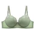 thumbnail image 2 of Shrysg Womens Lace Underwire Push Up Bra with Adjustable Straps, Breathable Mesh Everyday Lingerie for All Occasions, 2 of 7