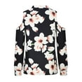 thumbnail image 4 of Womens Tops Long Sleeve Womens V Neck Pullover Off the Shoulder Printing Long Sleeve Tops, 4 of 8