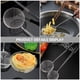 thumbnail image 4 of Coladores de acero inoxidable para el hogar, coladores para olla caliente, coladores para cocina (negro), 4 Uds., 4 of 6
