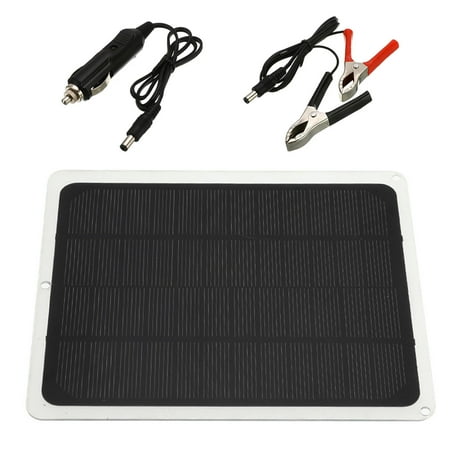 

Monocrystalline 20W Solar Fan Mobile Phone Car Battery Solar Panel Features Tools&Home Improvement