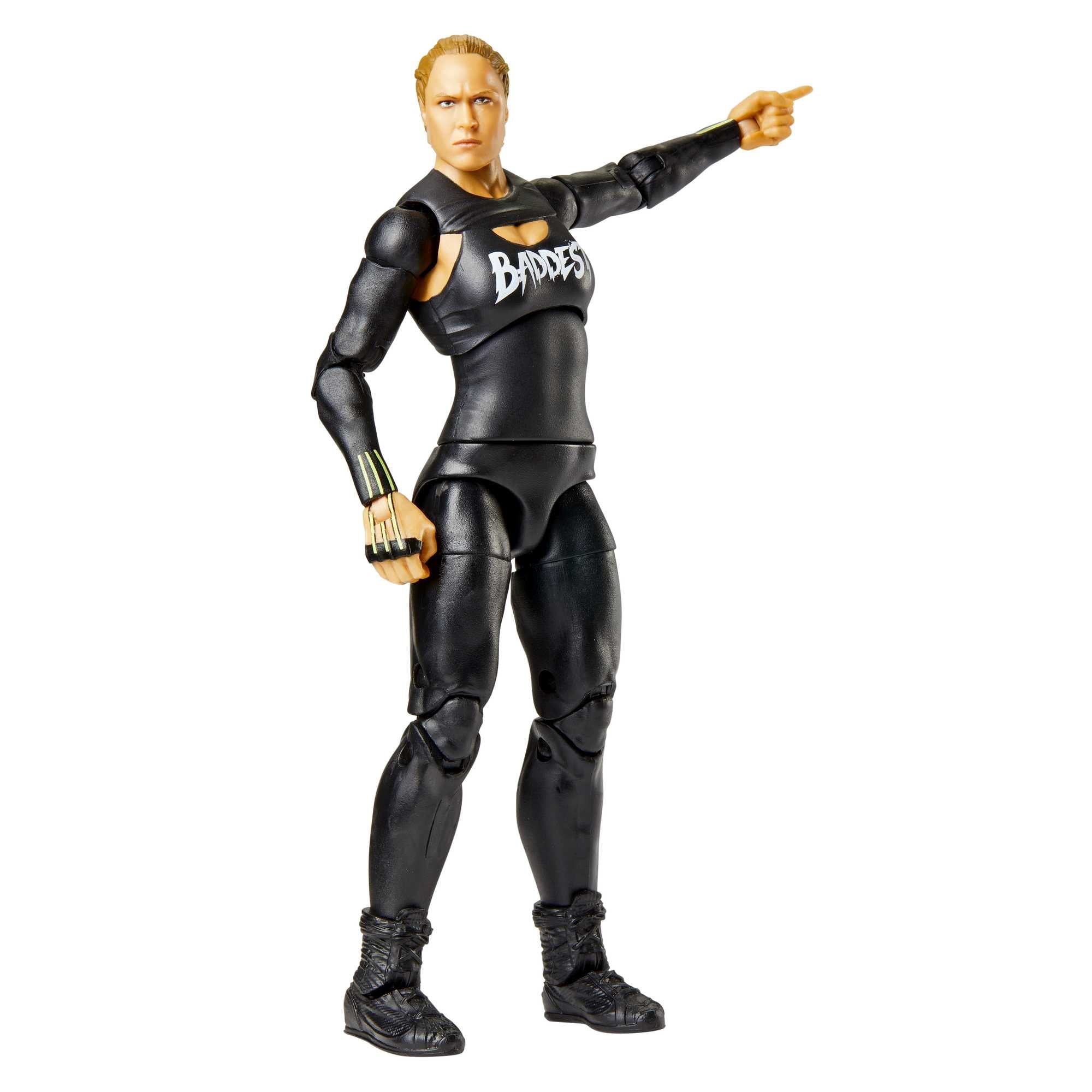 WWE Elite Collection Ronda Rousey Action Figure with Accessories, Posable Collectible (6-inch)