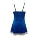 thumbnail image 4 of Gibobby Camisón de Lactancia y Maternidad para Mujer Día de San Valentín Camisón seda Sexy para mujer, vestido con cuello tiras, ropa interior satén, ropa dormir, Mini camis(Azul,XL), 4 of 5