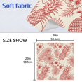 thumbnail image 6 of Iauyy Satin Napkins Set of 4- Hawaiian Pattern 3 DIY Printing Decoration Cloth Napkin- Easy Care for Home/Party, 6 of 8