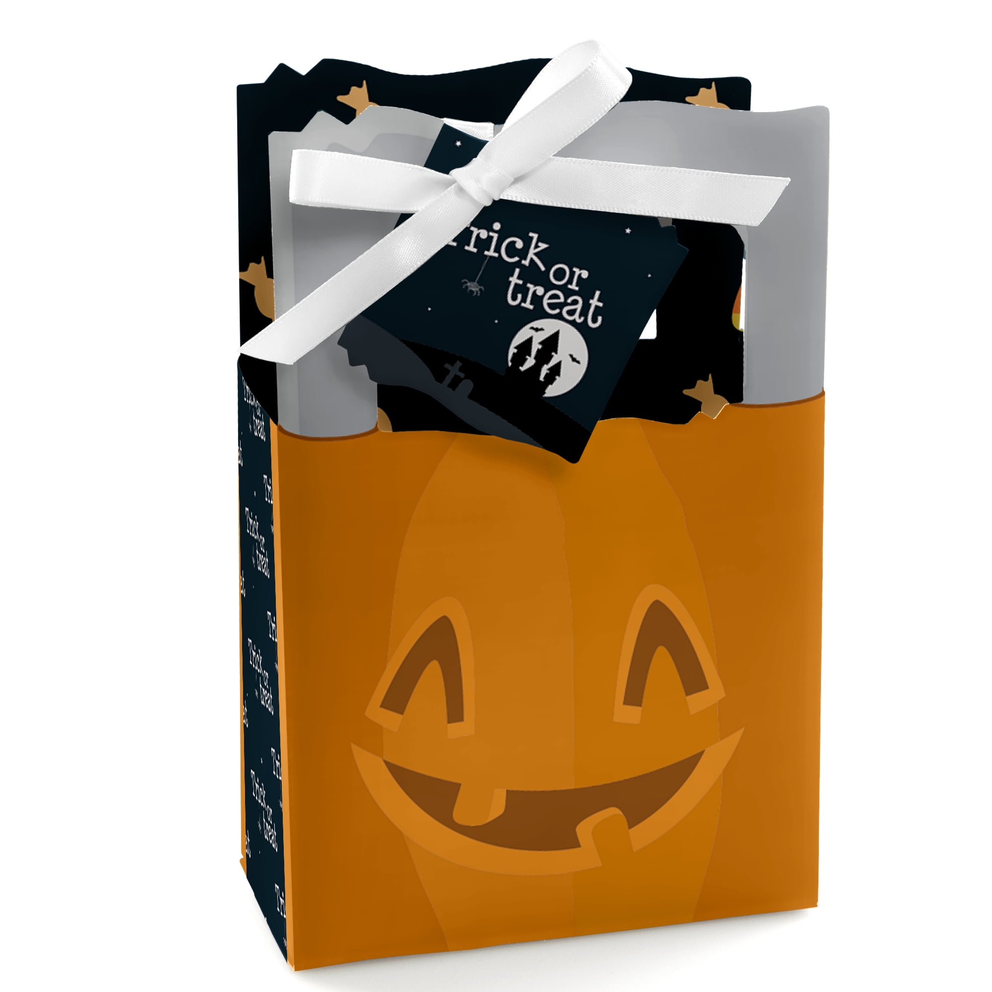 Trick or Treat Halloween Party Favor Boxes Set of 12