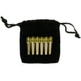 thumbnail image 4 of WE Games Brass Cribbage Pegs with Swarovski Crystals - Black/Clear - Set of 6, 4 of 6