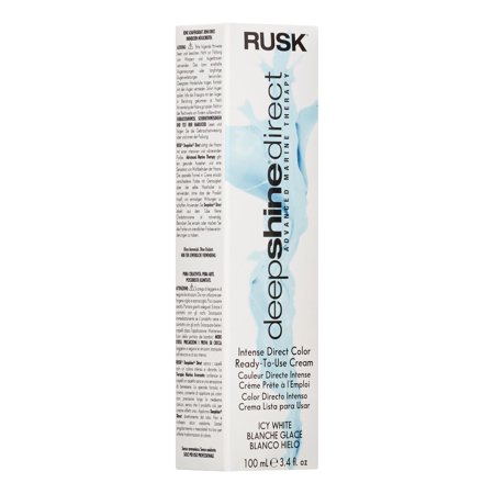 Rusk Deepshine Direct Icy White Rusk Color 3 40oz Walmart Com