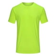 thumbnail image 1 of Boys Ice Cool Crew Neck Short Sleeve T-Shirts, Lightweight Breathable Kids Athletic Tops, 1 of 4