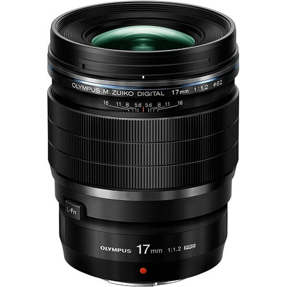 Olympus M.Zuiko Digital ED 17mm F1.2 PRO Lens, for Micro Four Thirds Cameras