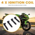 thumbnail image 4 of 4PCS Motorcycle Ignition Coil for KAWASAKI NINJA ZX-6RR 2003-06 NINJA ZX-6R 2003-2018 ZX636 ZX600 21, 4 of 5