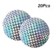 thumbnail image 1 of 20 Piezas Reflectores Antipájaros Discos Reflectantes para Asustar Pájaros que Mantienen a los Pájaros Alejados Pájaro Disuasorio para Búho Paloma Pájaro Carpintero, 1 of 8