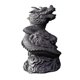 thumbnail image 4 of Escultura creativa de mascota de té china, dragón de Kung Fu, para amantes del té Feng Shui gris oscuro, 4 of 9