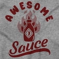 thumbnail image 2 of Funny Awesome Flaming Hot Sauce Joke Toddler Boy Girl T Shirt Infant Toddler Brisco Brands 3T, 2 of 4