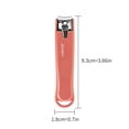 thumbnail image 3 of Nail Clipper Portable Unisex Large Splash-proof Fingernail Cutter Toenail Clipper for Home, 3 of 10