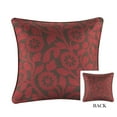 thumbnail image 5 of Throw Pillow Cushion Covers 18x18 Inch Brown Floral Decorative Jacquard Square Pillow Sham for Couch Bed Sofa, 5 of 7