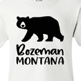 thumbnail image 4 of Inktastic Bozeman, Montana Black Bear Silhouette Youth T-Shirt, 4 of 5