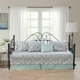 thumbnail image 3 of Home Soft Things 6-Piece Reversible Quilted Daybed Set w/ Bedskirt, Shams & Pillow - Kingston Damask, 75"x39", 3 of 8