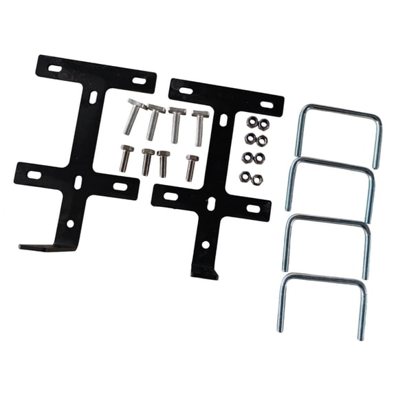 2 Pack Awning Bracket Steel Mounting Hardware Quick Installation Outdoor Car Awning Accessories for Vehicles