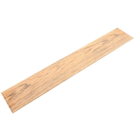 NICEXMAS Self Adhesive Wall Trim Border Sticker Light Brown Flexible Skirting Board