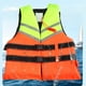 thumbnail image 1 of Chaleco Salvavidas Para Adultos, Chaleco Salvavidas De Rescate De Tamaño Ajustable Naranja, Diseño Reflectante Con Silbato Para Deportes Acuáticos, 1 of 7